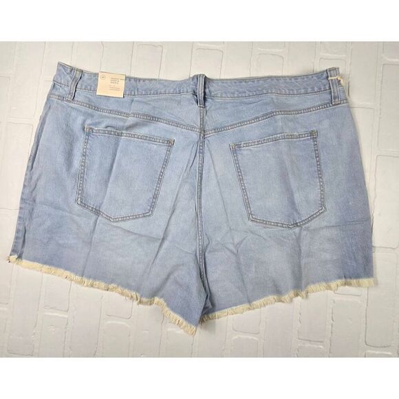 Universal Thread Light Wash Cut off Shorts 26 - Picture 2 of 3